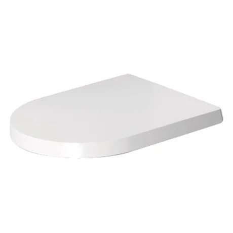 Duravit ME By Stark Soft Close Toilet Seat - White Satin Matt 1 Duravit ME By Stark Soft Close Toilet Seat - White Satin Matt