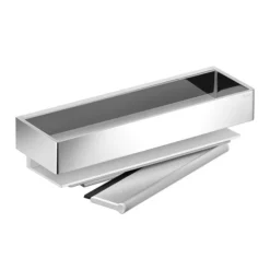 Keuco Edition 11 Shower Basket With Integrated Squeegee - Chrome/Silver 7 Keuco Edition 11 Shower Basket With Integrated Squeegee - Chrome/Silver -Bathroom Accessories 11159010000 d2