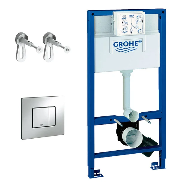 Grohe Rapid SL 0.98m 3 In 1 Set Support Frame For Wall Hung WC 2 Grohe Rapid SL 0.98m 3 In 1 Set Support Frame For Wall Hung WC - Image 2