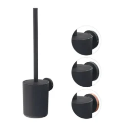 Tiger Urban Toilet Brush & Holder - Black -Bathroom Accessories 1317330746 d2