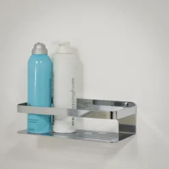 Tiger Caddy Small Shower Basket - Chrome