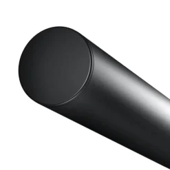 Keuco Plan Fixed Single Towel Rail - Black -Bathroom Accessories 14923370000 d2