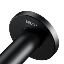 Keuco Plan Fixed Single Towel Rail - Black -Bathroom Accessories 14923370000 d4