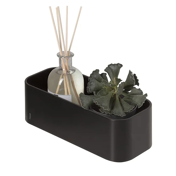 Tiger 2-Store Wall Rack/Shower Basket - Black 4 Tiger 2-Store Wall Rack/Shower Basket - Black - Image 4