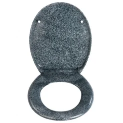Wenko Ottana Premium Soft Close Toilet Seat - Granite 5 Wenko Ottana Premium Soft Close Toilet Seat - Granite -Bathroom Accessories 18902100d1