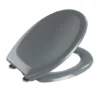 Wenko Ottana Premium Soft Close Toilet Seat - Dark Grey