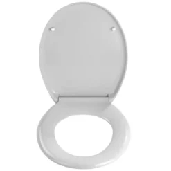 Wenko Ottana Premium Soft Close Toilet Seat - Grey -Bathroom Accessories 19660100d1