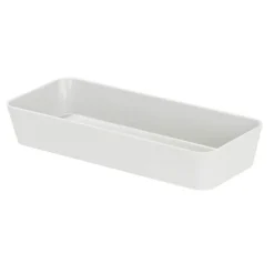 Wenko Gom White Storage Tray 5 Wenko Gom White Storage Tray -Bathroom Accessories 20914100 d1