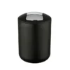 Wenko Brasil Black Swing Cover Bin