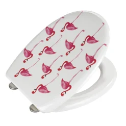 Wenko Flamingo Soft Close Toilet Seat