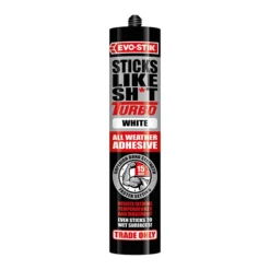 Evo-Stik Sticks Like Sh*t Turbo Grab Adhesive 290ml - White