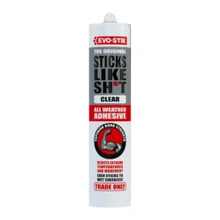 Evo-Stik Sticks Like Sh*t Grab Adhesive 290ml - Clear