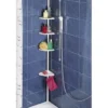 Wenko Telescopic Shower Corner Compact - White
