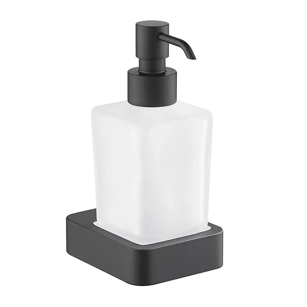 JTP Hix Matt Black Soap Dispenser 1 JTP Hix Matt Black Soap Dispenser