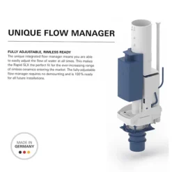 Grohe Rapid SLX 1.13m 3-in-1 Set Support Frame For Rimless WC & Sensia -Bathroom Accessories 39603000 d3