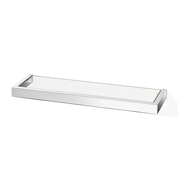 Zack Linea 45cm Bathroom Shelf - Polished Finish 1 Zack Linea 45cm Bathroom Shelf - Polished Finish