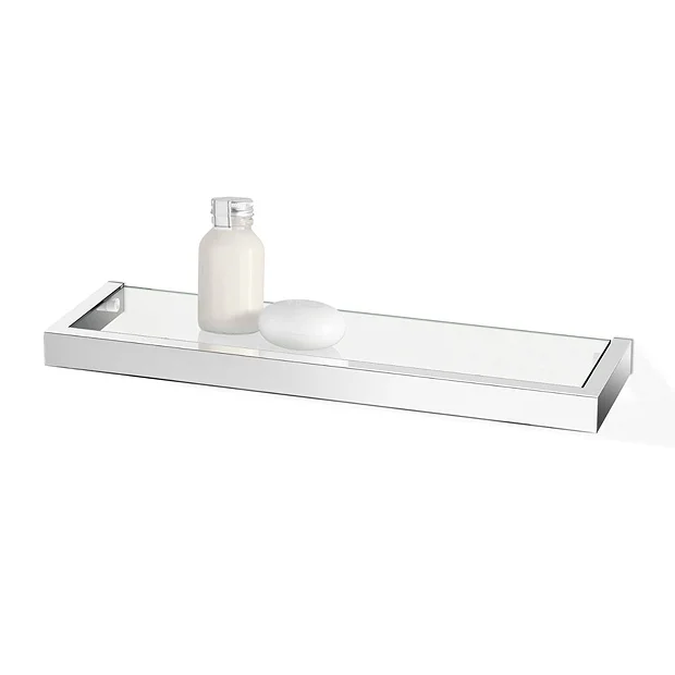 Zack Linea 45cm Bathroom Shelf - Polished Finish 2 Zack Linea 45cm Bathroom Shelf - Polished Finish - Image 2