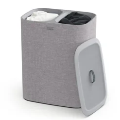 Joseph Joseph Tota 90L Laundry Separation Basket - Grey -Bathroom Accessories 50003 2