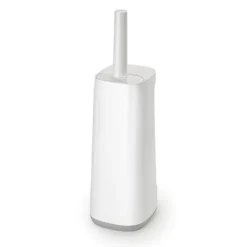 Joseph Joseph Flex Plus Smart Toilet Brush & Holder With Storage Caddy - White/Grey 10 Joseph Joseph Flex Plus Smart Toilet Brush & Holder With Storage Caddy - White/Grey -Bathroom Accessories 70516 d3