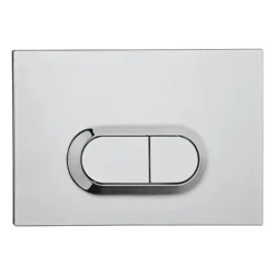 VitrA Loop O Mechanical Flush Plate - Chrome