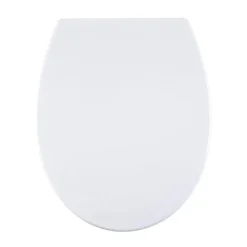 Aqualona Duroplast Soft Close Toilet Seat With Quick Release - White