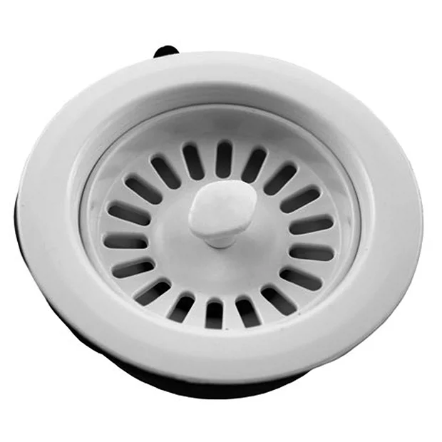 1.5" Basket Strainer Sink Waste - White 1 1.5" Basket Strainer Sink Waste - White
