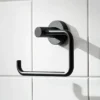 Miller Bond Black Toilet Roll Holder