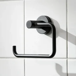 Miller Bond Black Toilet Roll Holder