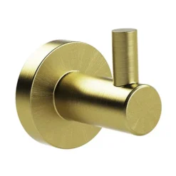 Miller Bond Brushed Brass Single Hook