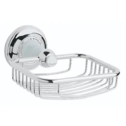 Heritage - Clifton Soap Basket - Chrome