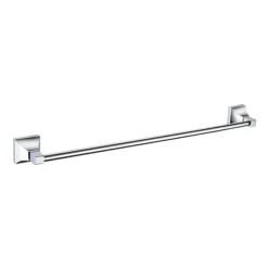 Heritage Chancery Single Towel Rail - Chrome