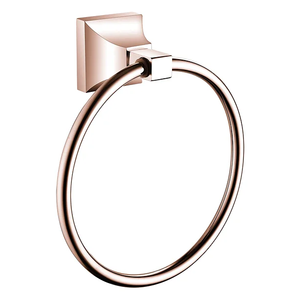 Heritage Chancery Towel Ring - Rose Gold 1 Heritage Chancery Towel Ring - Rose Gold
