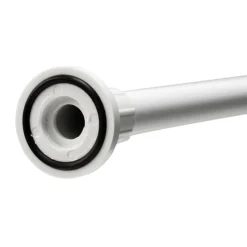 Croydex 8' 6" Telescopic White Shower Rod 9 Croydex 8' 6" Telescopic White Shower Rod -Bathroom Accessories ad102022ai1