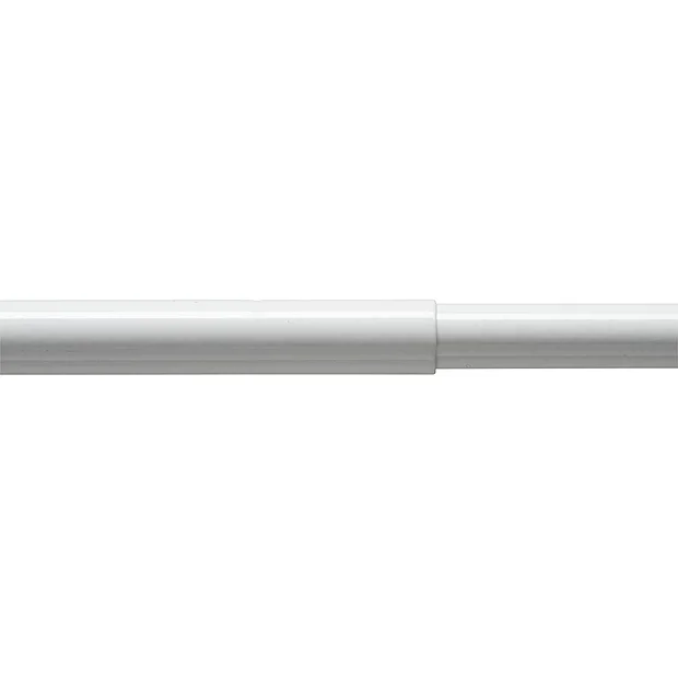 Croydex 8' 6" Telescopic White Shower Rod 6 Croydex 8' 6" Telescopic White Shower Rod - Image 6