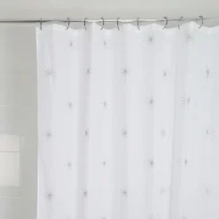 Croydex Stellar Textile Shower Curtain W1800 X H1800mm -Bathroom Accessories af584740ai3
