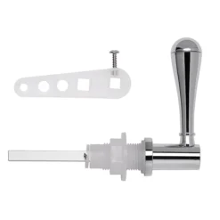Croydex Teardrop Cistern Lever - Chrome -Bathroom Accessories aj322241ai2