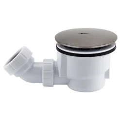 Arezzo Gunmetal Grey 90mm High Flow Shower Tray Waste