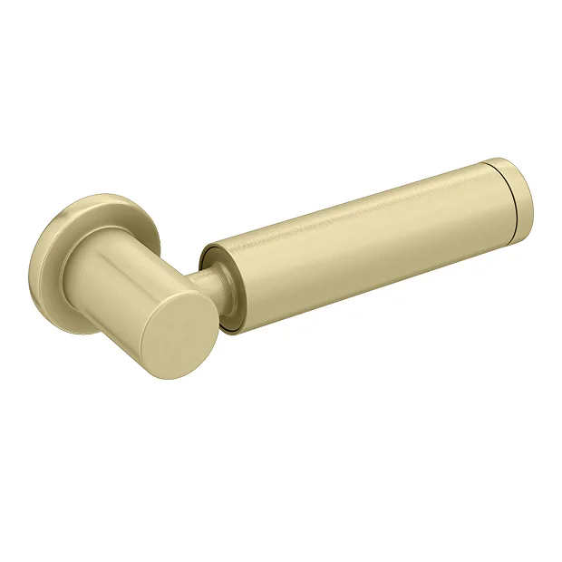 Arezzo Brushed Brass Modern Cistern Lever 2 Arezzo Brushed Brass Modern Cistern Lever - Image 2