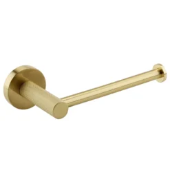 Arezzo Industrial Style Brushed Brass 4-Piece Bathroom Accessory Pack -Bathroom Accessories azbbisacd2