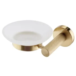 Arezzo Industrial Style Brushed Brass 4-Piece Bathroom Accessory Pack -Bathroom Accessories azbbisacd4