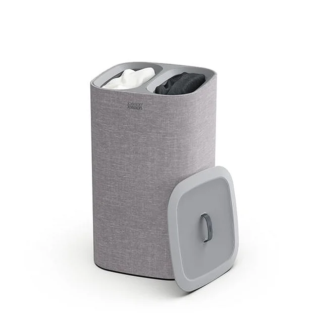 Joseph Joseph Tota 60L Laundry Separation Basket - Grey 3 Joseph Joseph Tota 60L Laundry Separation Basket - Grey - Image 3
