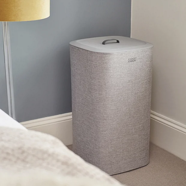 Joseph Joseph Tota 60L Laundry Separation Basket - Grey 4 Joseph Joseph Tota 60L Laundry Separation Basket - Grey - Image 4