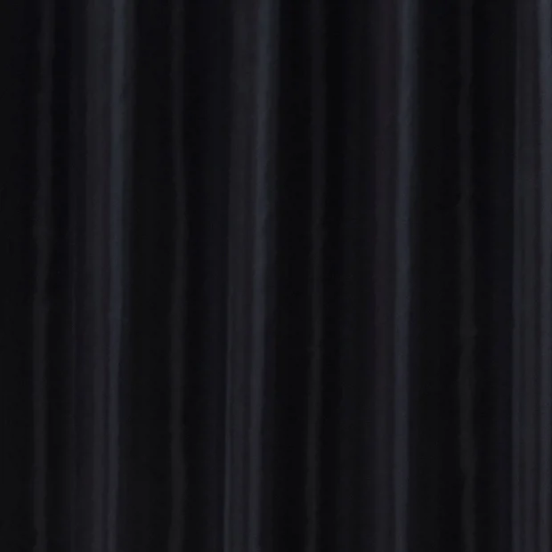 Black W1800 X H2000mm Polyester Shower Curtain 2 Black W1800 X H2000mm Polyester Shower Curtain - Image 2