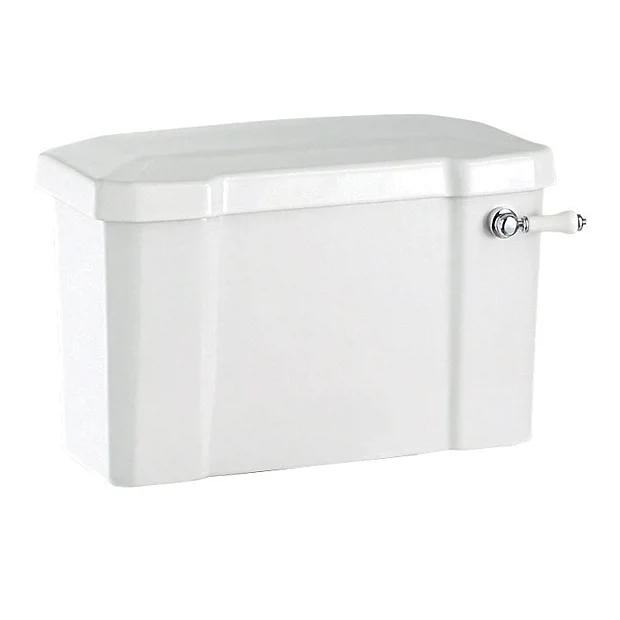 Burlington Close Coupled/Low Level Cistern 51cm + Ceramic Lever 1 Burlington Close Coupled/Low Level Cistern 51cm + Ceramic Lever