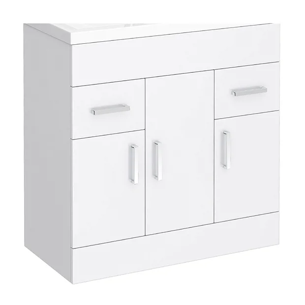 Toreno 800mm Vanity Cabinet (excluding Basin) 1 Toreno 800mm Vanity Cabinet (excluding Basin)