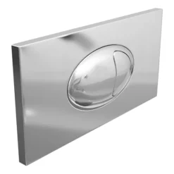 Cruze Large Chrome Push Button Plate
