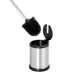 Cruze Grey Freestanding Toilet Brush & Holder