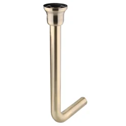 Chatsworth Low Level Flush Pipe Antique Brass
