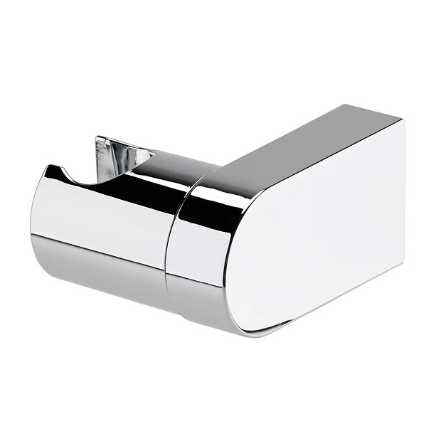 Cruze Round Chrome ABS Modern Wall Mounted Handset Holder 1 Cruze Round Chrome ABS Modern Wall Mounted Handset Holder