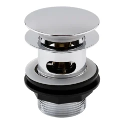 Cruze Slotted Bath Waste With No Overflow Chrome